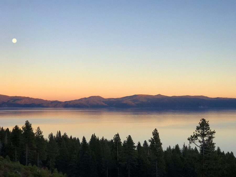 West shore sunset, Tahoe