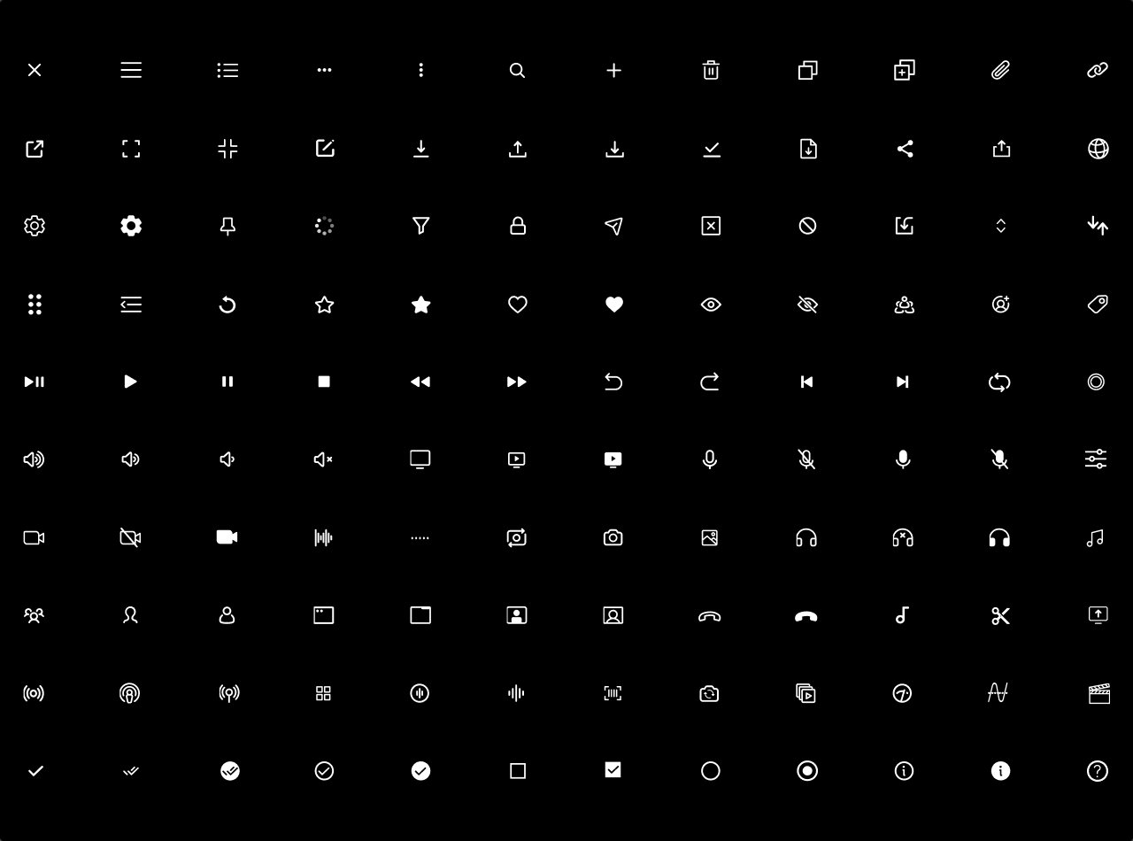 Dolby, Icon set