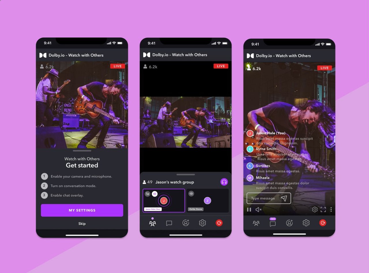 Dolby, Watch with Others