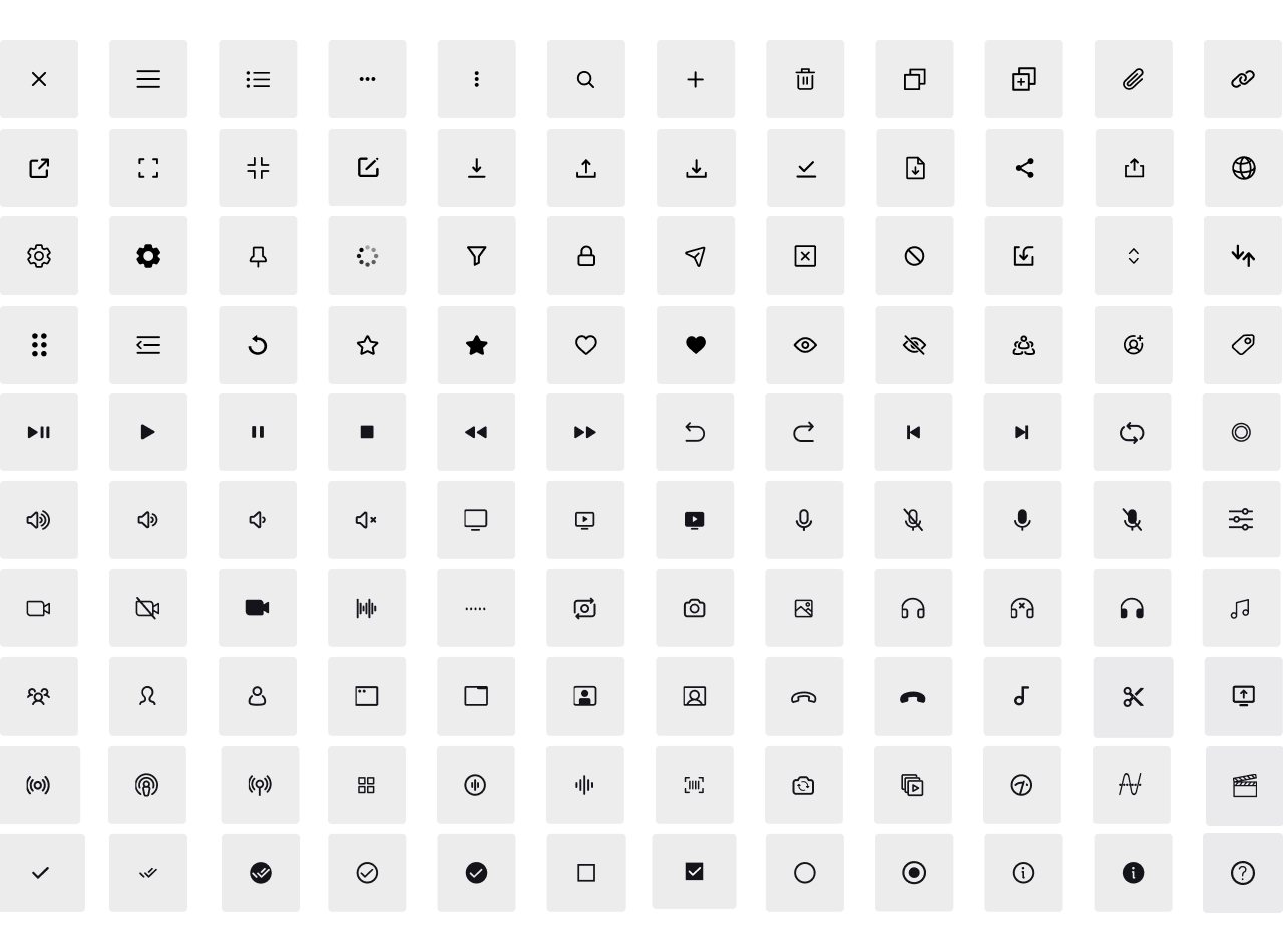 Dolby, Icon set, light